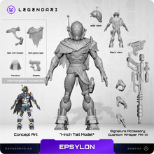 Legendari: Epsylon Action Figure