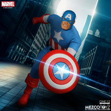 Mezco - ONE:12 COLLECTIVE Captain America – Silver Age Edition