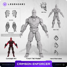 Legendari: Crimson Enforcer Action Figure