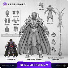 Legendari: Kael Darkhelm Action Figure