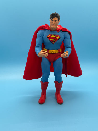 Mezco One:12 Superman Man Of Steel with hands, head, and bullet effects