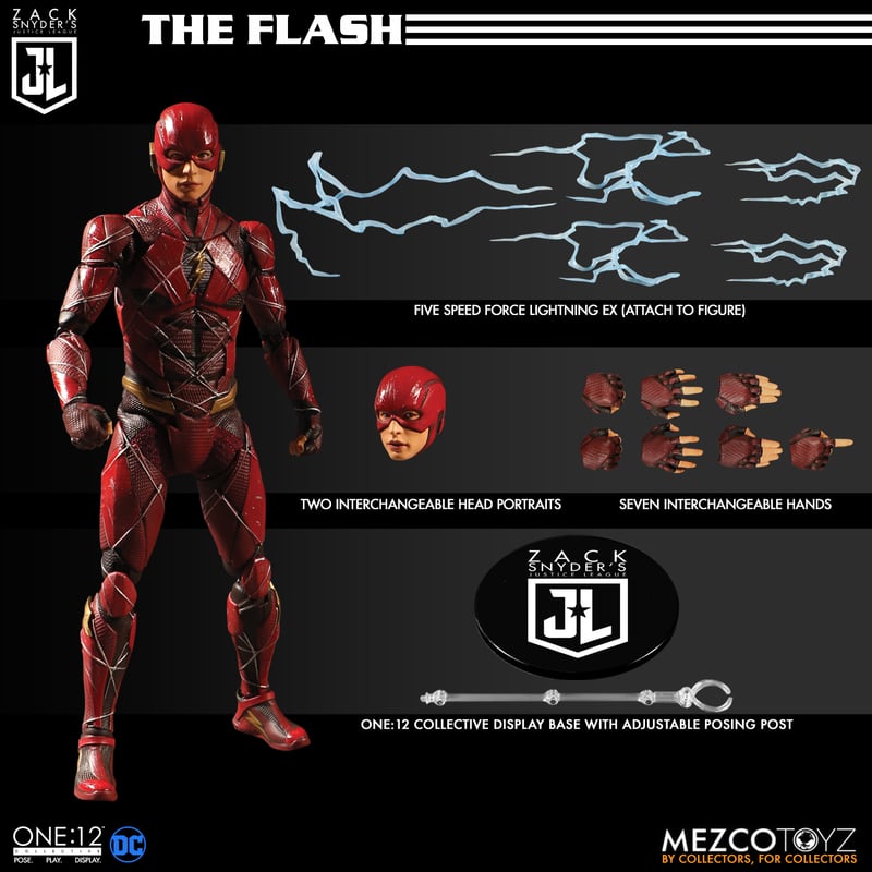 Mezco One:12 Justice League FLASH Only