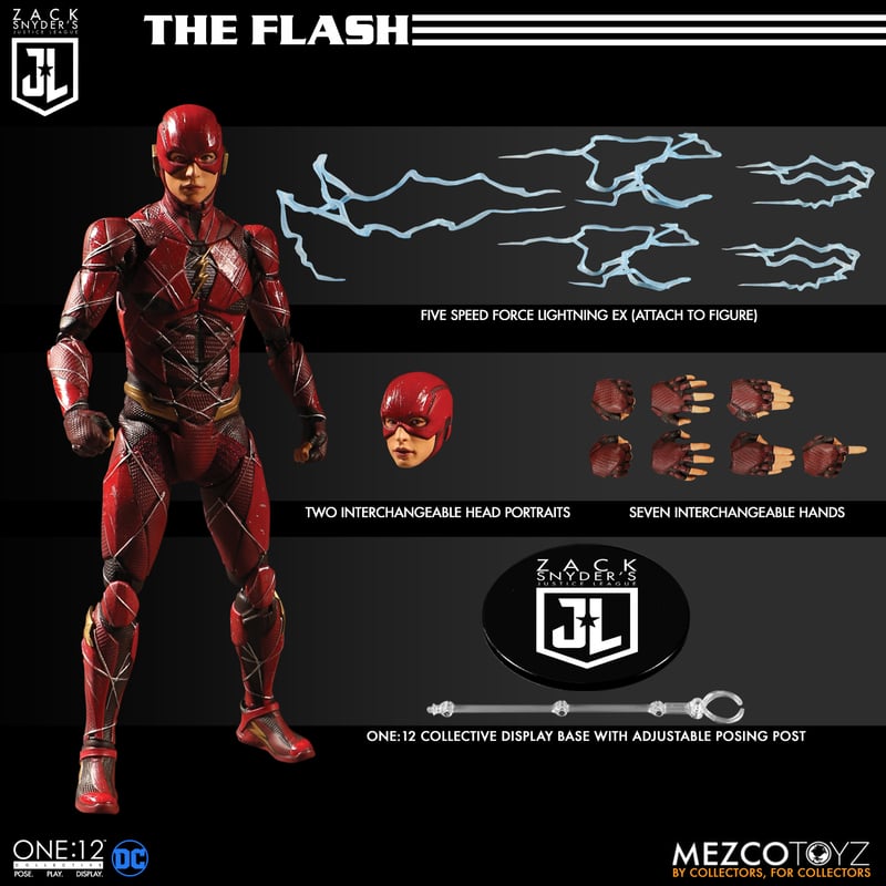 Mezco One:12 Justice League FLASH Only – MallFish Collectibles