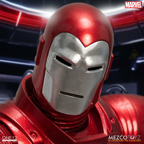Mezco ONE:12 COLLECTIVE Iron Man: Silver Centurion Edition