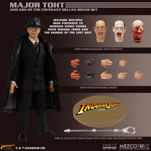 Mezco ONE:12 COLLECTIVE Major Toht and Ark of the Covenant Deluxe Boxed Set - Pre-order