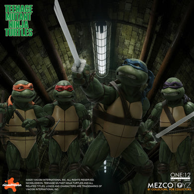 MEZCO One:12 Collective Teenage Mutant Ninja Turtles (1990) Boxed Set - Pre-order
