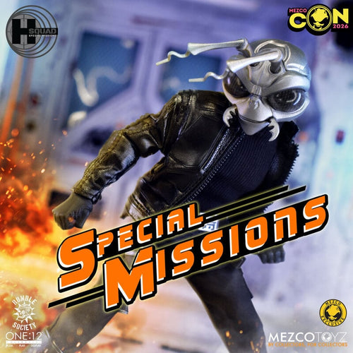 Mezco One:12 Collective Hazard Squad: Special Missions - Shadow Command Gomez
