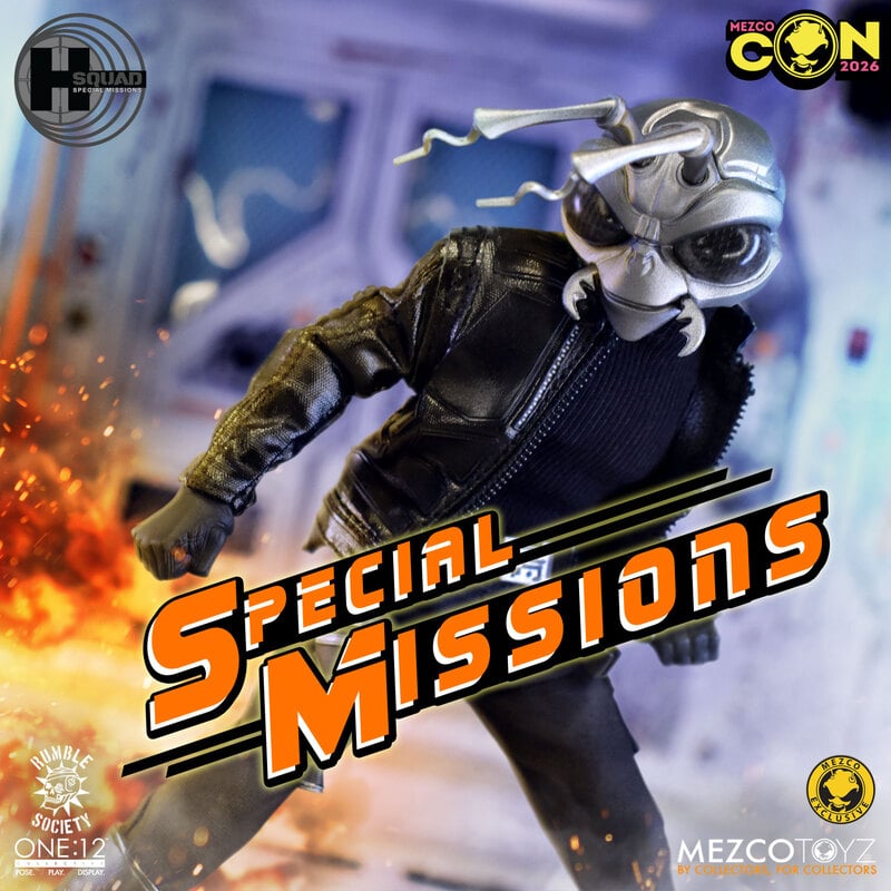 Mezco One:12 Collective Hazard Squad: Special Missions - Shadow Command Gomez
