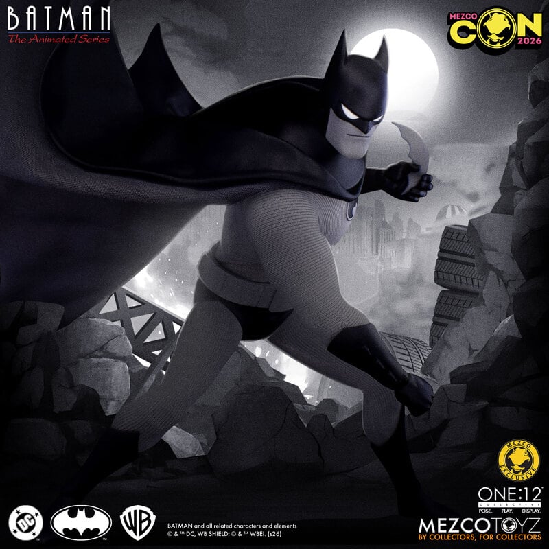 Mezco One:12 Collective Batman: The Animated Series - Noir Edition