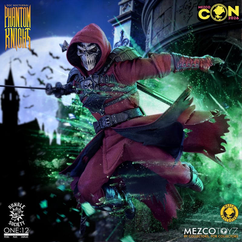 Mezco One:12 Collective Doc Nocturnal: Phantom Knight Edition
