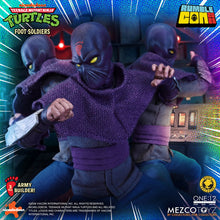 MEZCO One:12 Collective Foot Soldiers Army Builder Set - Cartoon Version