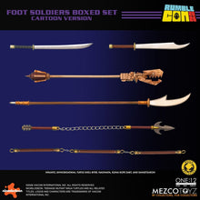 MEZCO One:12 Collective Foot Soldiers Army Builder Set - Cartoon Version