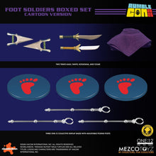 MEZCO One:12 Collective Foot Soldiers Army Builder Set - Cartoon Version