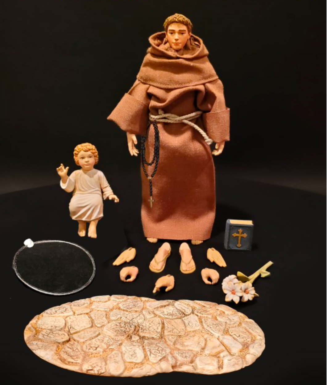Biblical Adventures Saint Anthony of Padua 1/12 Scale Figure - Pre-order