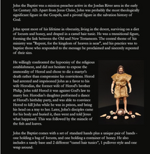 Biblical Adventures John the Baptist 1/12 Scale Figure - Pre-order